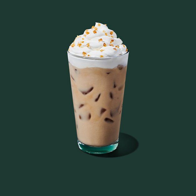 Iced Caramel Brulée Latte