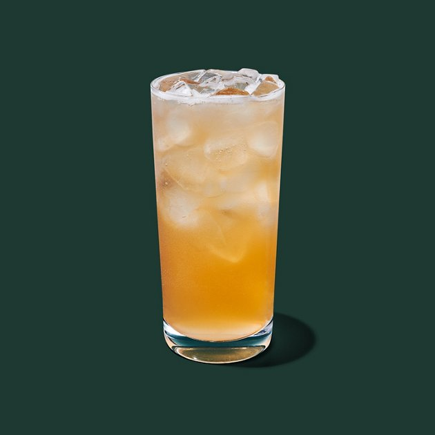 Iced Peach Green Tea Lemonade