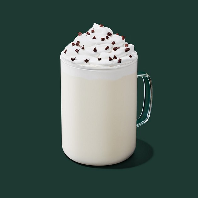 Peppermint White Hot Chocolate