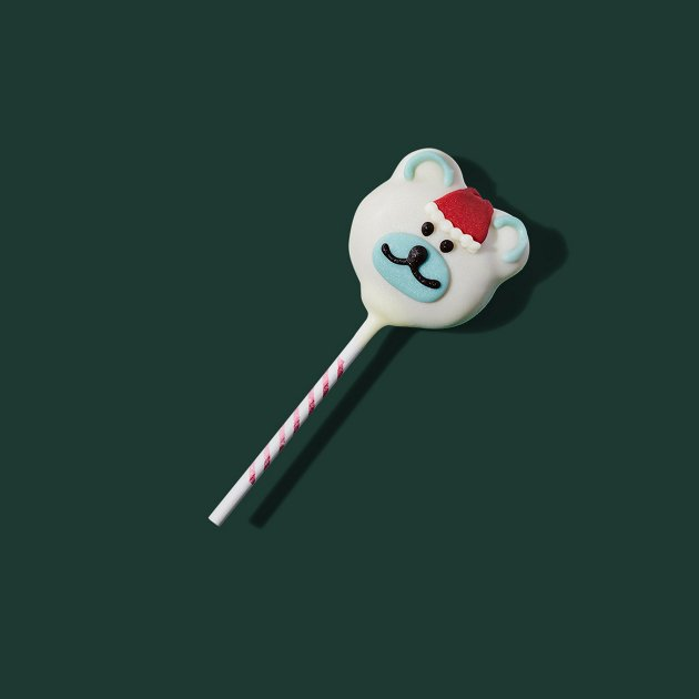 Polar Bear Cake Pop