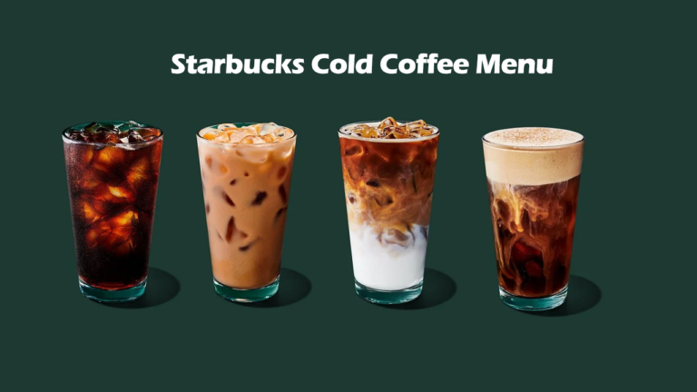 Starbucks Cold Coffee Menu