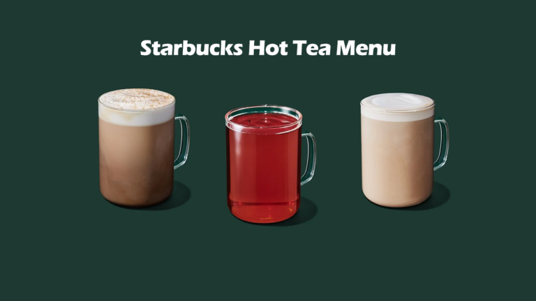 Starbucks Hot Tea Menu