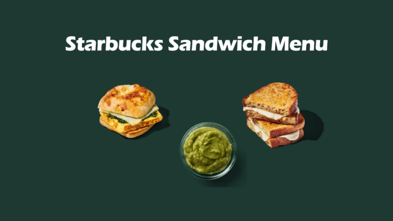 Starbucks Sandwich Menu