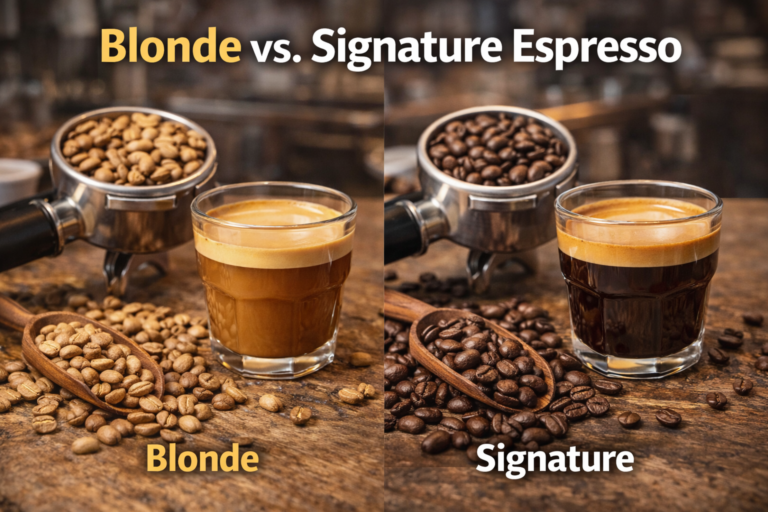 Blonde vs. Signature Espresso