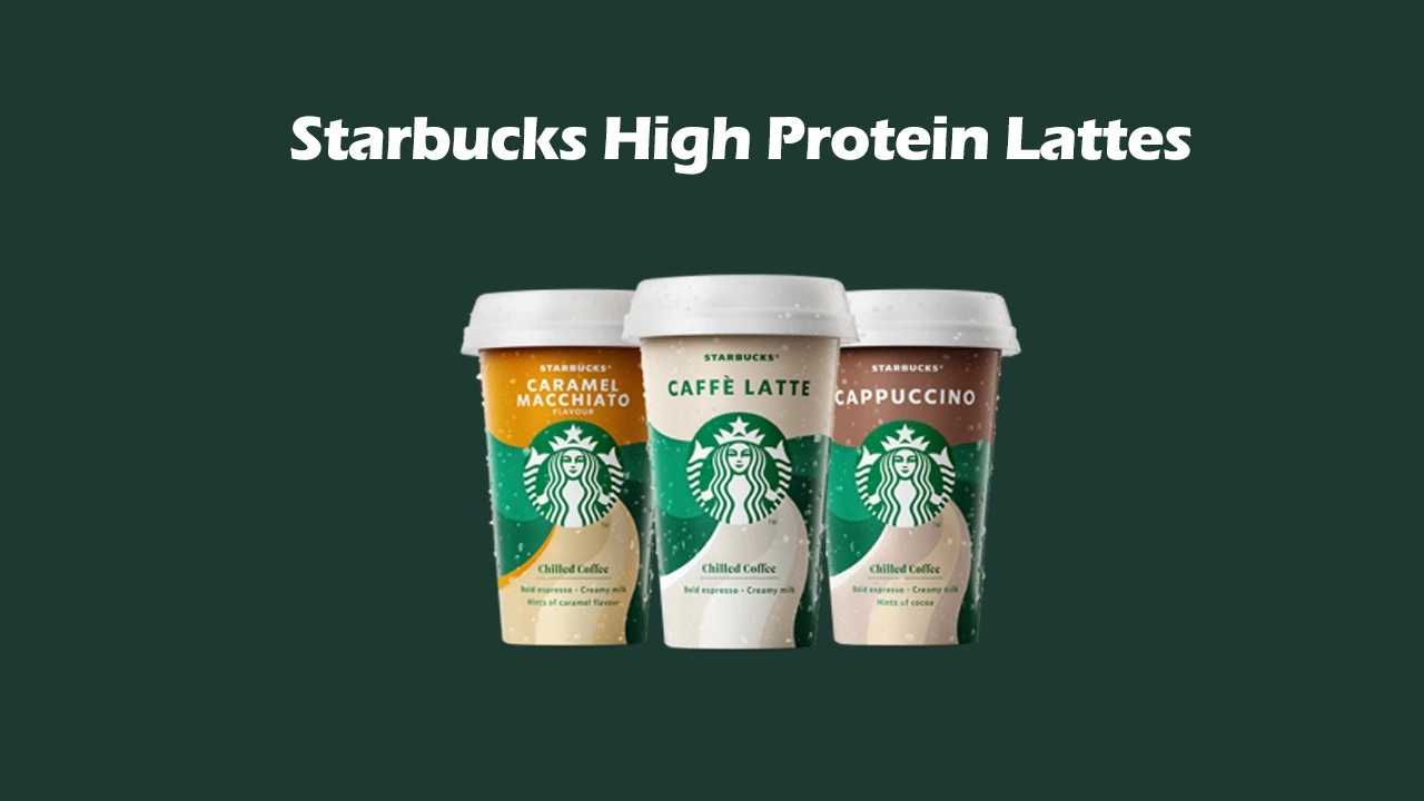 High Protein Lattes Menu