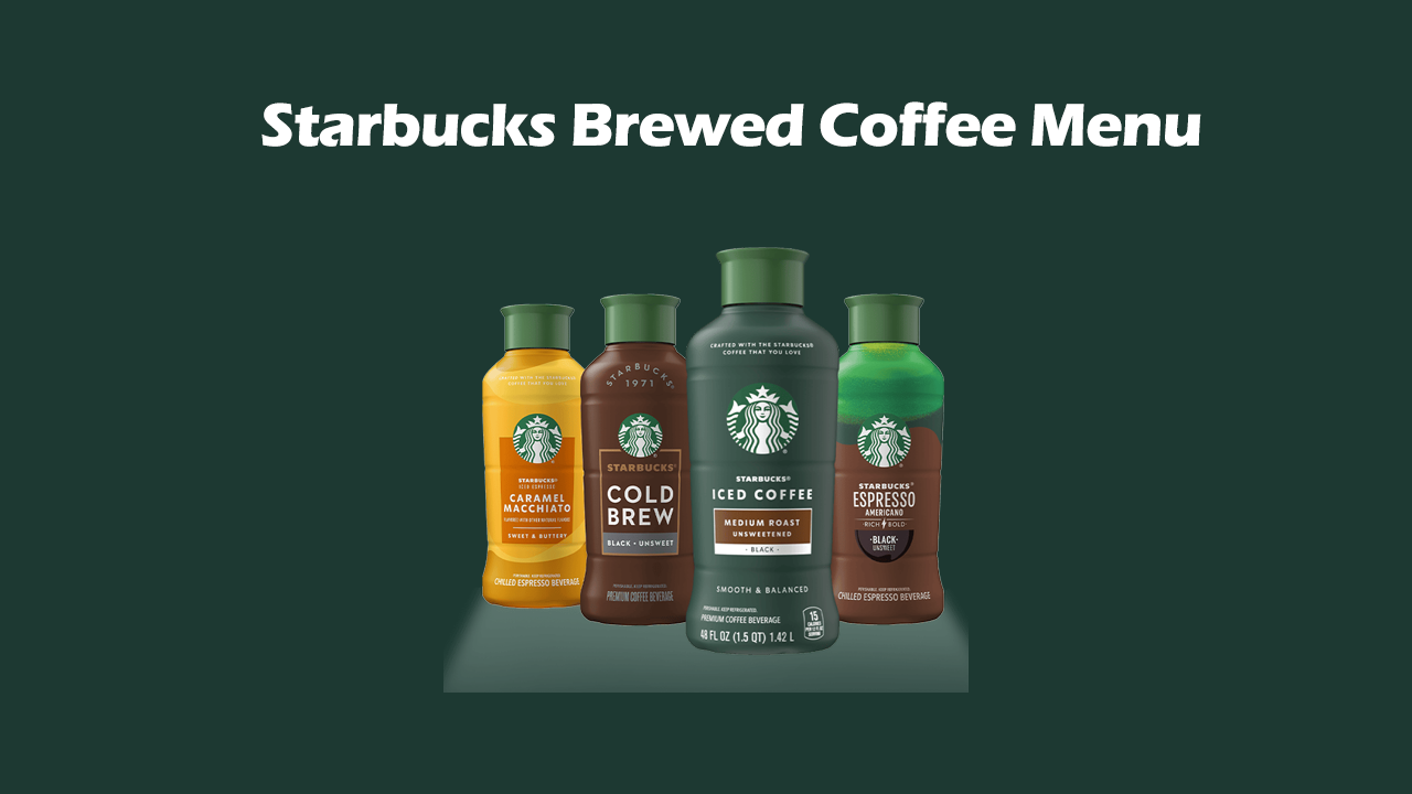 Starbucks Brewed Coffee