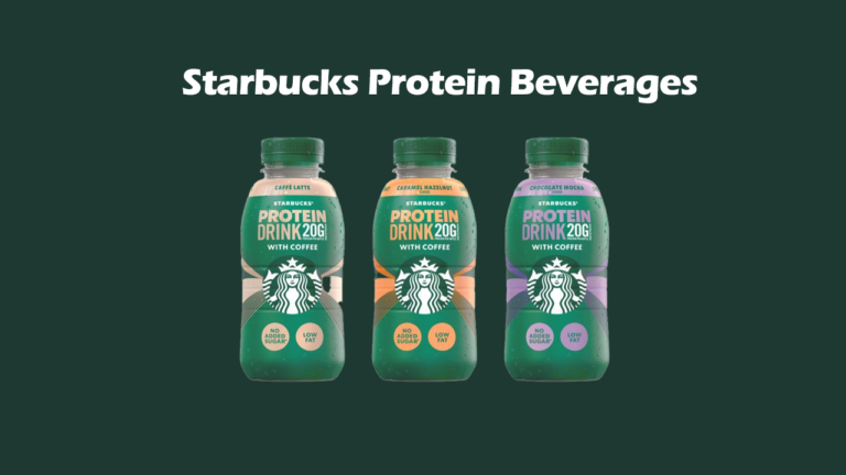 Protein Beverages Menu