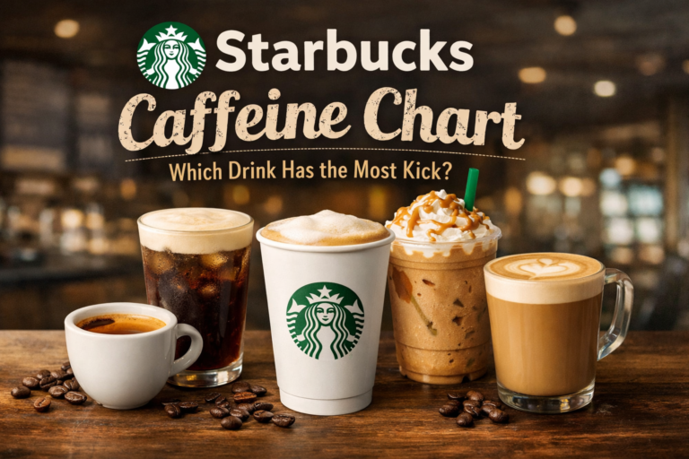 Starbucks Caffeine Chart: Which Drink Has the Most Kick